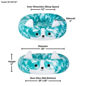 Squishmallows For Pets Halver The Corgi Pet Bed