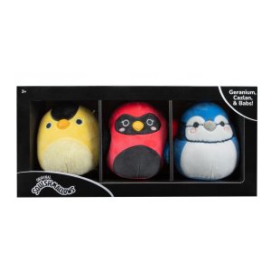 Squishmallows 5-Inch Birds 3-Pack