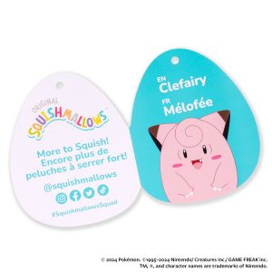 Squishmallows Pokémon 20-Inch Clefairy