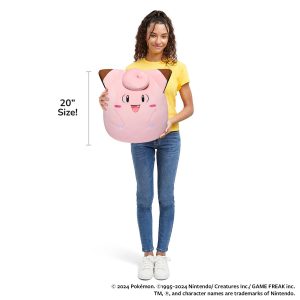 Squishmallows Pokémon 20-Inch Clefairy