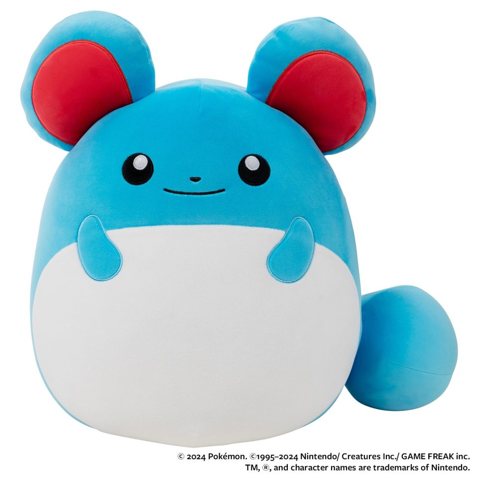 Squishmallows Pokémon Marill Plush