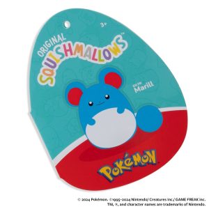 Squishmallows Pokémon Marill Plush