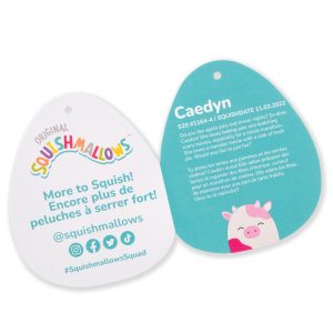 Squishmallows 20-Inch Caedyn the Cream Cow with Pink Spots