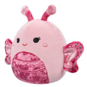 Squishmallows 5-Inch Mogo the Light Pink Velvet Butterfly