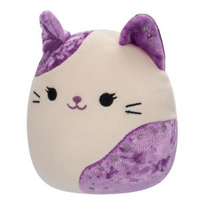 Squishmallows 5-Inch Rune White Velvet Cat