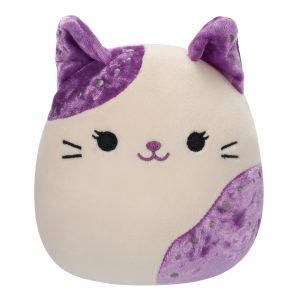 Squishmallows 5-Inch Rune White Velvet Cat