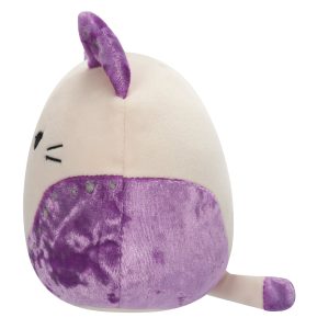 Squishmallows 5-Inch Rune White Velvet Cat
