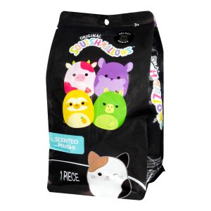 Squishmallows 8-Inch Select Series: Zergman Grape Scented Chinchilla
