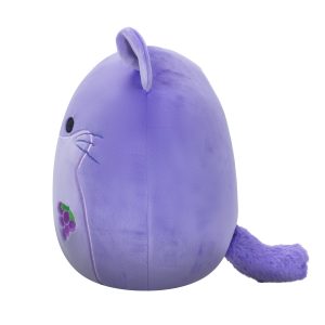 Squishmallows 8-Inch Select Series: Zergman Grape Scented Chinchilla