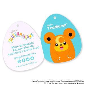 Squishmallows Pokémon 20-Inch Teddiursa