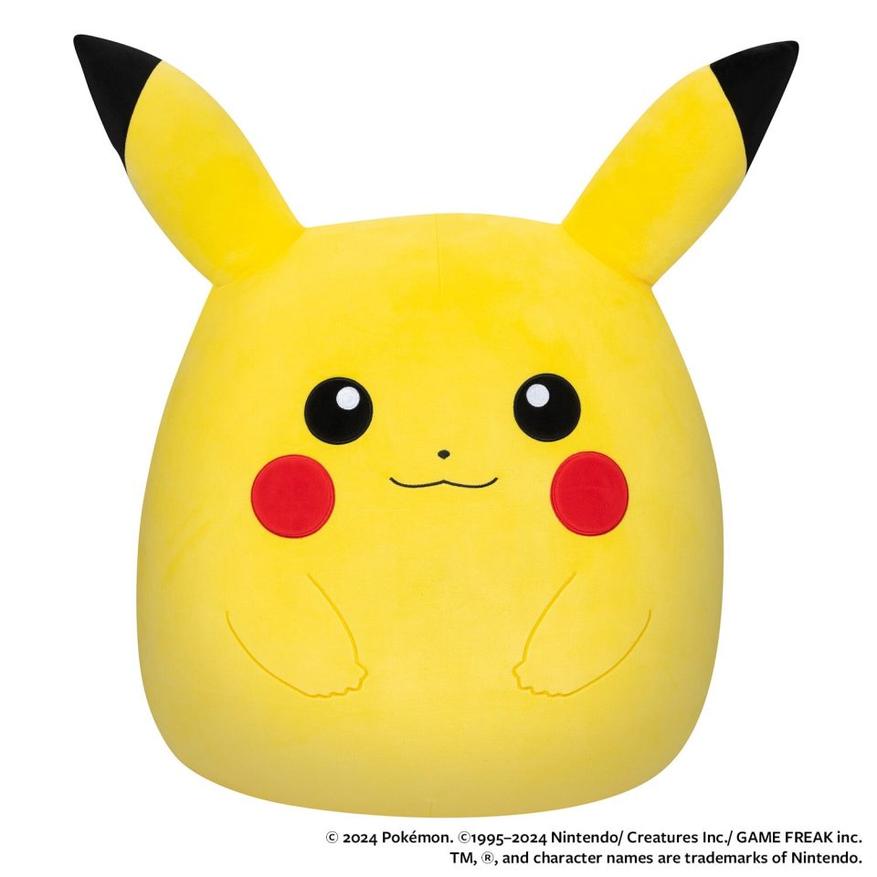 Squishmallows Pokémon 20-Inch Pikachu
