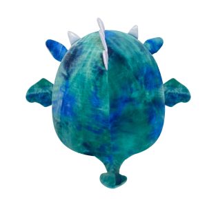 Squishmallows 14-Inch Dominic the Blue Textured Dragon