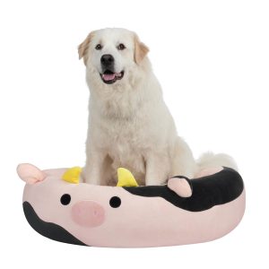 Squishmallows For Pets Connor the Cow Pet Bed