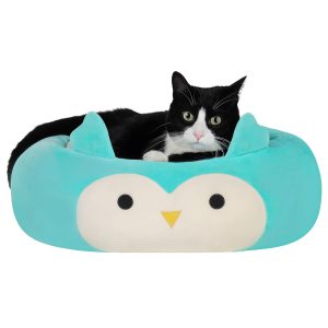 Squishmallows For Pets Winston the Owl Pet Bed