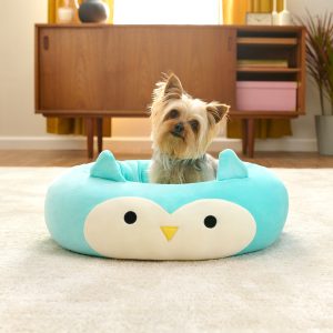 Squishmallows For Pets Winston the Owl Pet Bed