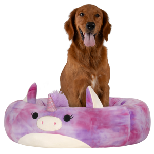 Squishmallows For Pets Lola the Unicorn Pet Bed