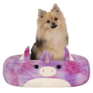 Squishmallows For Pets Lola the Unicorn Pet Bed
