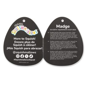Squishmallows 5-Inch Select Series: Madge the Grey Mushroom