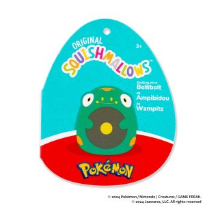 Squishmallows Pokémon Belibolt Plush