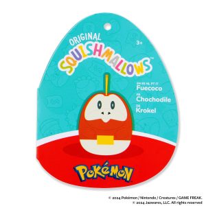 Squishmallows Pokémon Fuecoco Plush