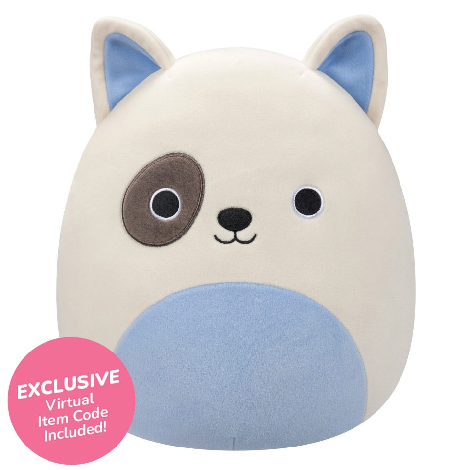 Squishmallows 12-Inch Select Series: Molinda the Bull Terrier