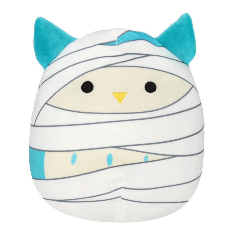 Squishmallows 8-Inch Winston the Owl in Mummy Outfit