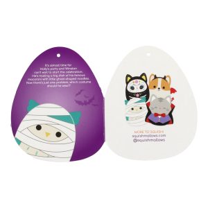 Squishmallows 8-Inch Winston the Owl in Mummy Outfit