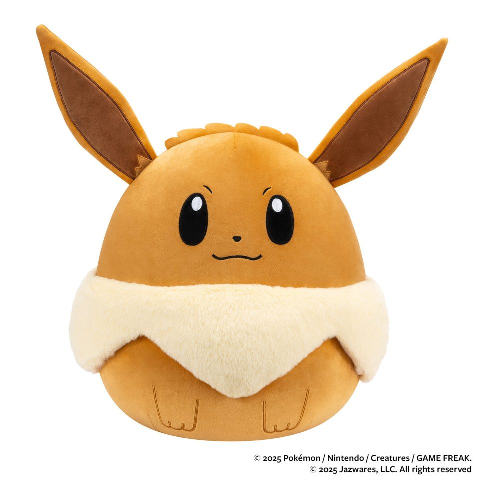 Squishmallows Pokémon Eevee Plush