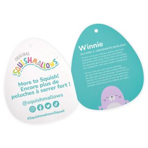 Squishmallows 12-Inch Winnie the Purple Walrus