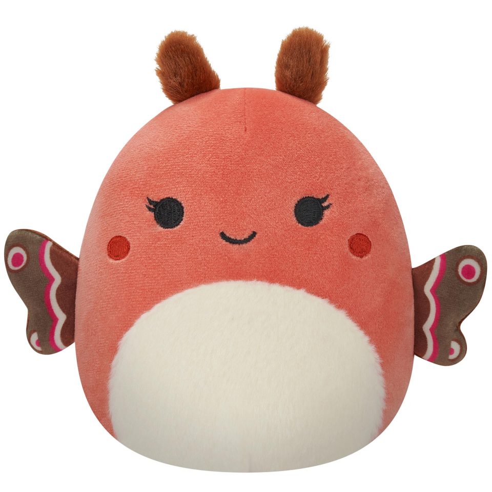 Squishmallows Mirren the Red Moth
