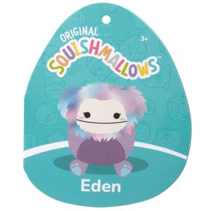 Squishmallows 10-Inch Eden the Purple Bigfoot