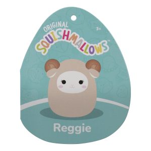 Squishmallows 16-Inch Reggie the Brown Ram