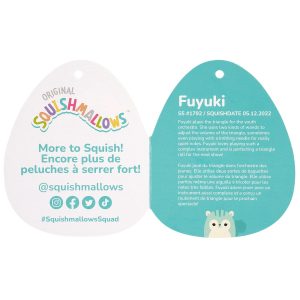 Squishmallows Fuyuki the Mint Green Squirrel