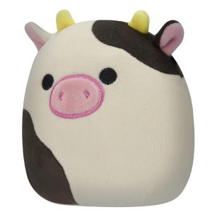 Squishmallows 5-Inch Connor the Black and White Cow