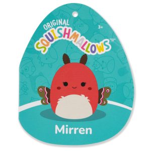 Squishmallows Mirren the Red Moth