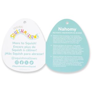 Squishmallows 12-Inch Nahomy the Lavender Tadpole