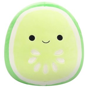 Squishmallows 12-Inch Carmichael the Green Cucumber Slice