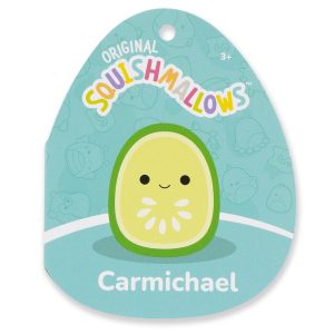 Squishmallows 12-Inch Carmichael the Green Cucumber Slice
