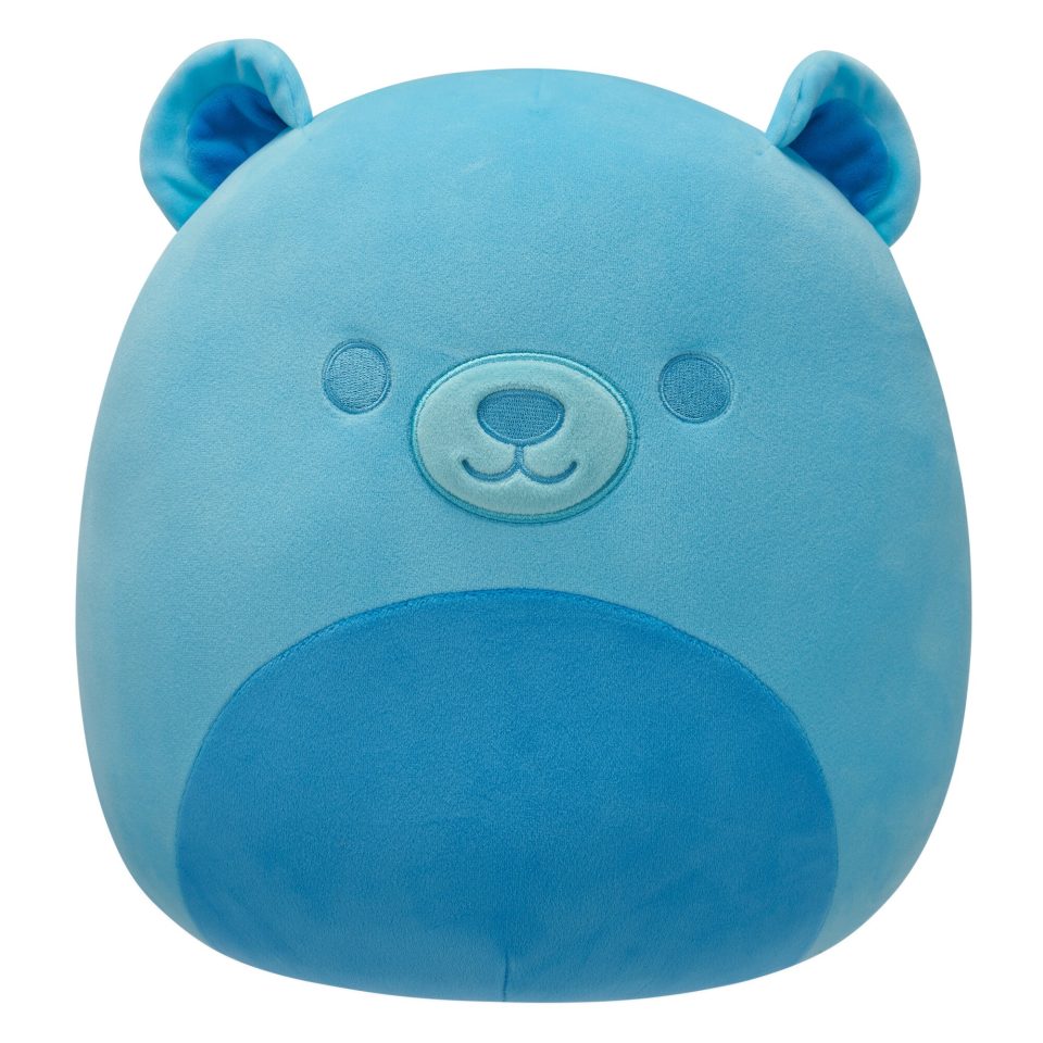 Squishmallows 12-Inch Blubo the Neon Blue Bear