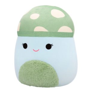 Squishmallows 12-Inch Bo Lynn the Teal Spotted Mushroom