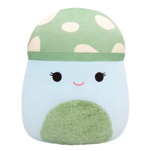Squishmallows 12-Inch Bo Lynn the Teal Spotted Mushroom