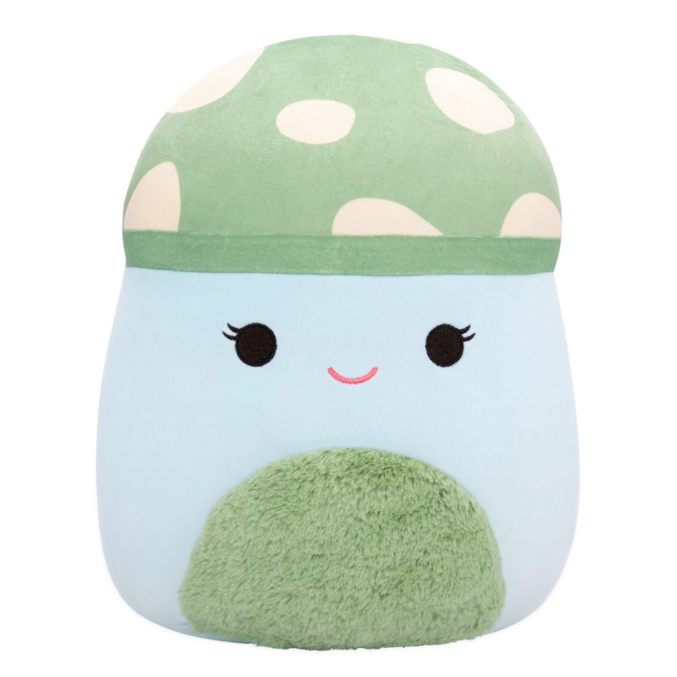 Squishmallows 12-Inch Bo Lynn the Teal Spotted Mushroom