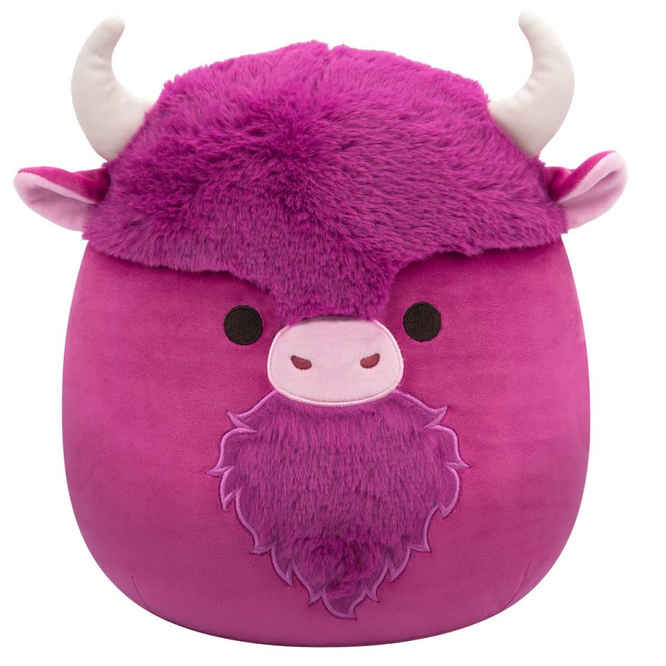 Squishmallows Dave the Plum Bison