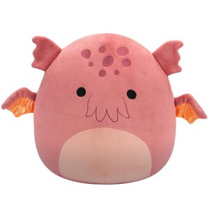 Squishmallows 12-Inch Leandro the Dark Coral Cthulhu