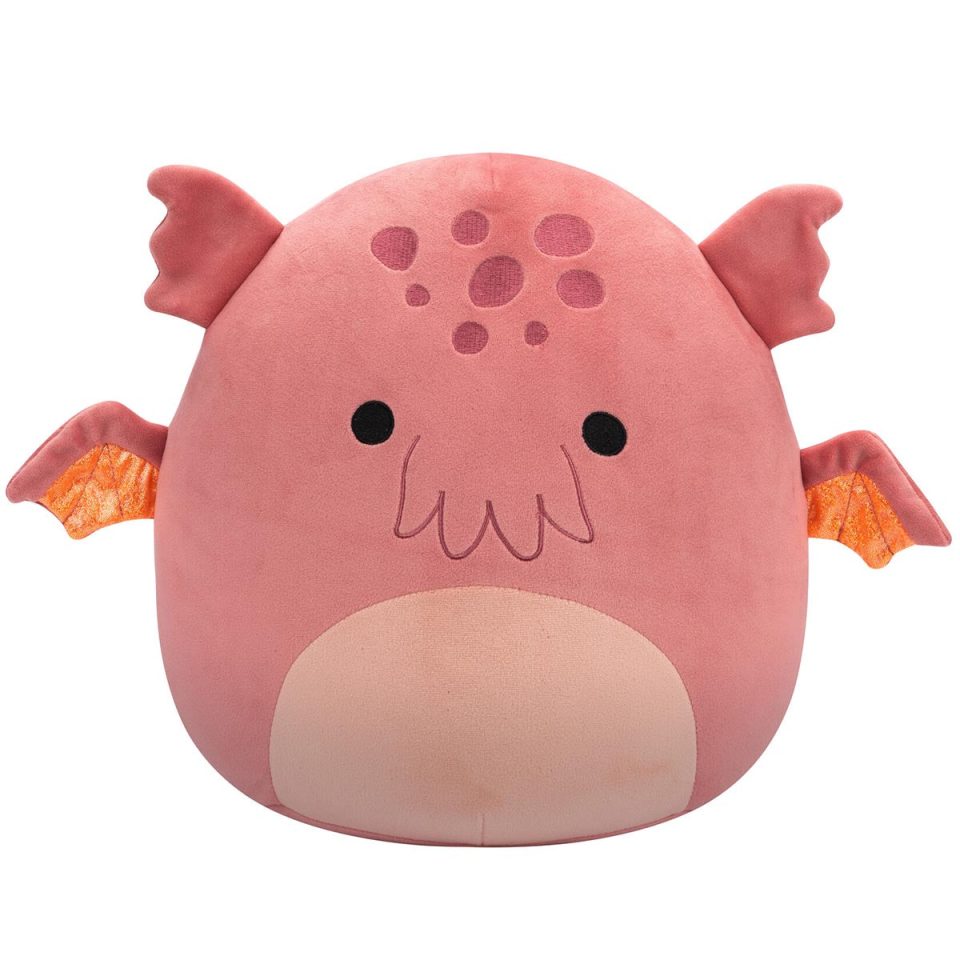 Squishmallows 12-Inch Leandro the Dark Coral Cthulhu