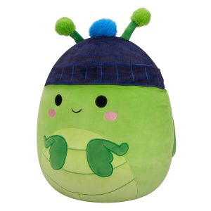 Squishmallows 16-Inch Trenton the Praying Mantis with Beanie
