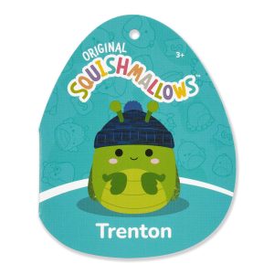 Squishmallows 16-Inch Trenton the Praying Mantis with Beanie