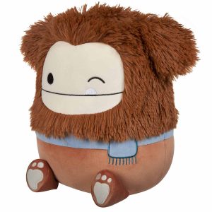 Squishmallows 12-Inch Benny the Bigfoot With Scarf