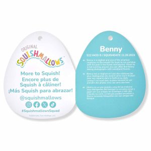 Squishmallows 12-Inch Benny the Bigfoot With Scarf