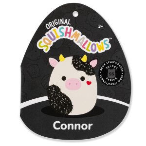 Squishmallows 3.5-Inch Select Series Cow Clip 2-Pack